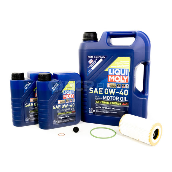 Audi Engine Oil Change Kit - Liqui Moly 06E115562EKT4