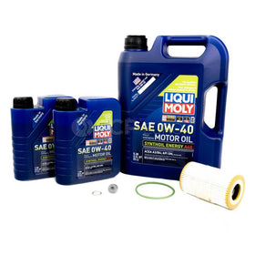 Audi Engine Oil Change Kit - Liqui Moly 06E115562HKT4