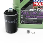 Audi Engine Oil Change Kit - Liqui Moly 06J115403QKT10 - 0