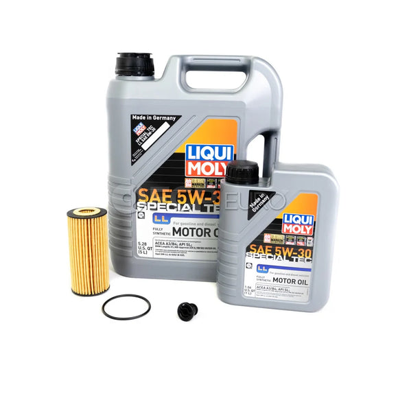 Audi Engine Oil Change Kit - Liqui Moly 06L115562BKT36