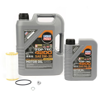 Audi Engine Oil Change Kit - Liqui Moly 06L115562BKT59
