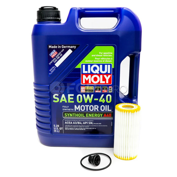 Audi Engine Oil Change Kit - Liqui Moly 06L115562KT32
