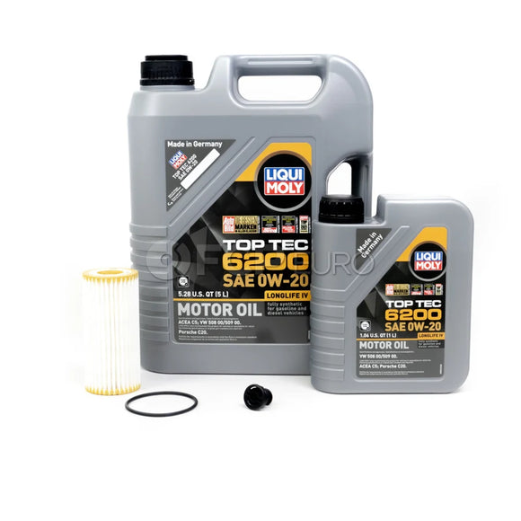 Audi Engine Oil Change Kit - Liqui Moly 06L115562KT46