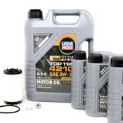 Audi Engine Oil Change Kit - Liqui Moly 06M198405FKT19 - 0