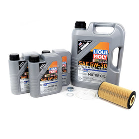 Audi Engine Oil Change Kit - Liqui Moly 079198405AKT13