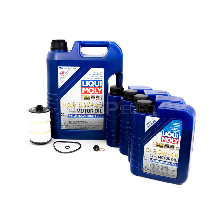 Audi Engine Oil Change Kit - Liqui Moly 079198405DKT