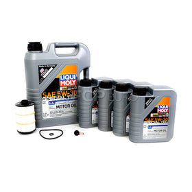 Audi Engine Oil Change Kit - Liqui Moly 079198405DKT3