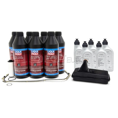Audi DL501 DSG Transmission Overhaul Service Kit - Liqui Moly 8100 Fluid