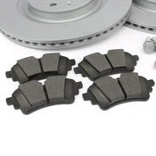 Audi Brake Kit - Zimmermann 100335820KT - 0