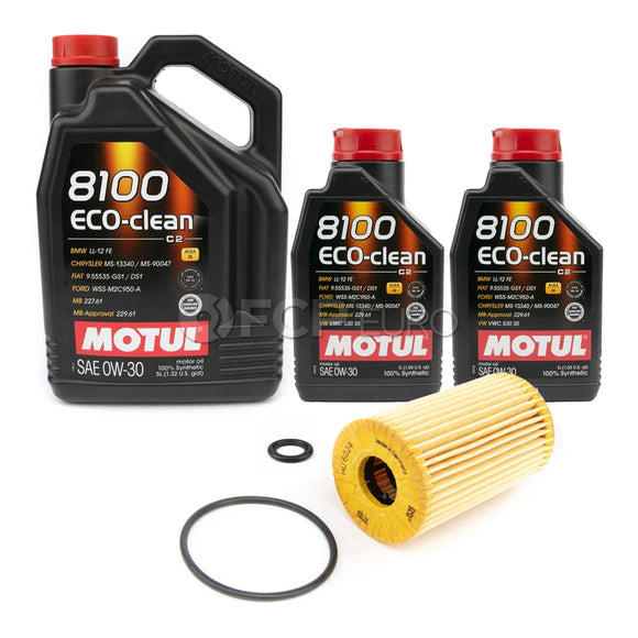 Jaguar Oil Change Kit - Motul 102889KT