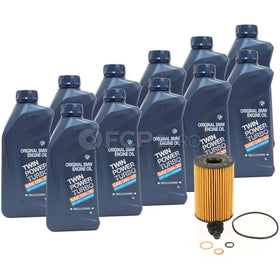 BMW 0W30 Oil Change Kit - Genuine BMW 11425A33C42KT30