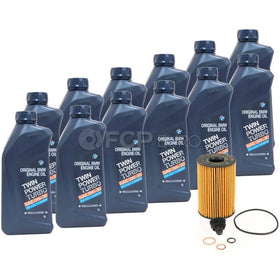BMW 0W30 Oil Change Kit - Genuine BMW 11425A33C42KT31