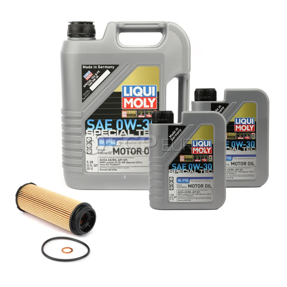 BMW 0W30 Oil Change Kit - Liqui Moly 11425B4C845KT29