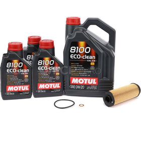 BMW 0W20 Oil Change Kit - Motul 11425B4C845KT9