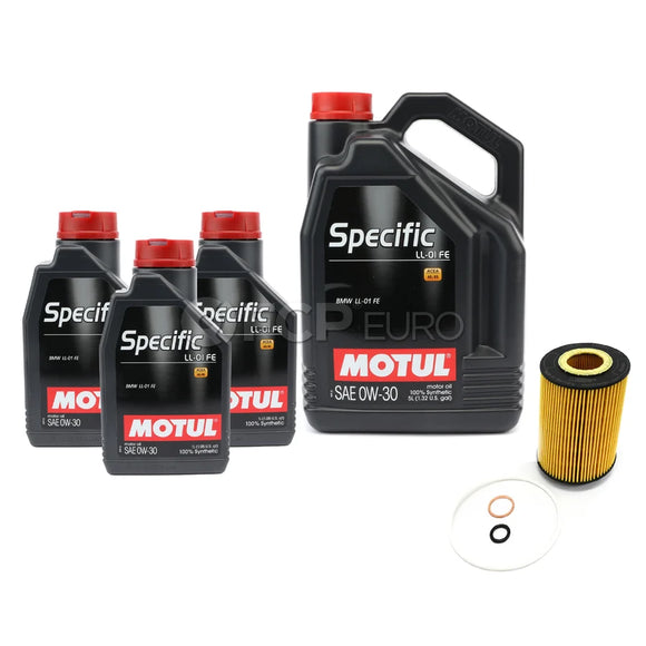 BMW Oil Change Kit 0W-30 - Motul 11427511161KT5