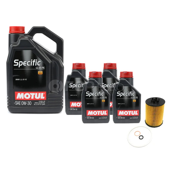 BMW 0W30 Oil Change Kit - Motul 11427542021KT5