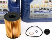 BMW 5W40 Oil Change Kit - Liqui Moly 11427583220KT2