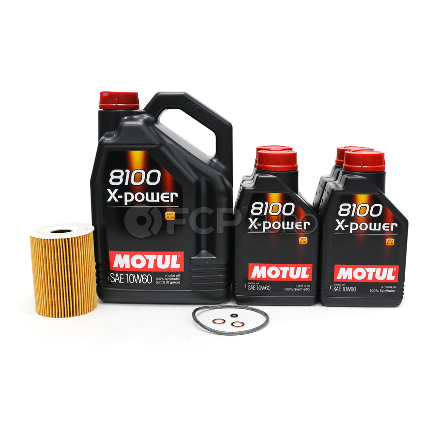 BMW 10W60 Oil Change Kit - Motul 11427837997KT1