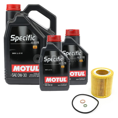 BMW 0W30 Oil Change Kit - Liqui Moly 11427854445KT20