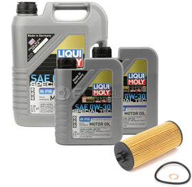 BMW 0W30 Oil Change Kit - Liqui Moly 11428092620KT3