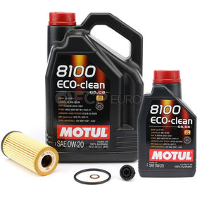 BMW 0W20 Oil Change Kit - Motul 11428593186KT5