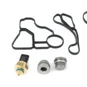 BMW Engine Oil Filter Housing Gasket Kit - 11428637821KT4 - 0