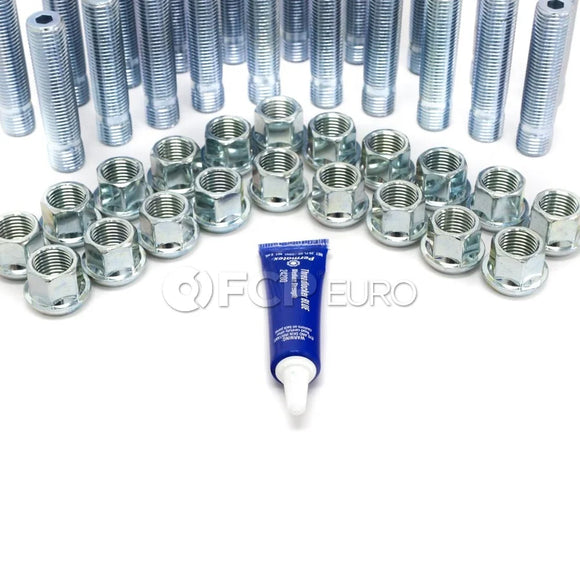 Mercedes M14x1.5mm Wheel Stud Kit (64mm) - Motorsport Hardware 14X1564MMBBSKT