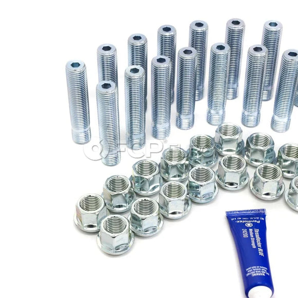 Mercedes M14x1.5mm Wheel Stud Kit (64mm) - Motorsport Hardware 14X1564MMBBSKT