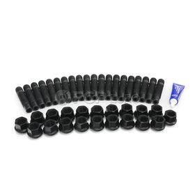 Porsche Wheel Stud Kit (M14x1.5x68) - Motorsport Hardware 14X15BLKBSNR14KT1