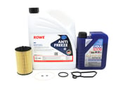 Mercedes Oil Filter Housing Gasket Kit - Genuine Mercedes 1561840080