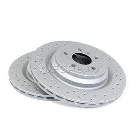 Mercedes Brake Rotor Kit - Zimmermann 1664230412