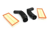 Mercedes Air Intake Hose and Filter Kit - Genuine Mercedes 2720903X82F