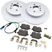 BMW Disc Brake Rotor Kit - Zimmermann 34216882245KT34