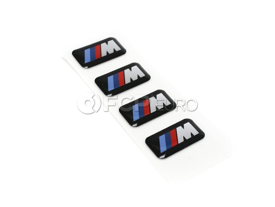BMW Wheel M Emblem (Pack of 4) - Genuine BMW 36112228660KT