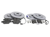 Audi Brake Kit - Zimmermann/Akebono 4G0615301KKT5A