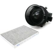 Audi HVAC Blower Motor Kit - Genuine Audi 8B1820021KT