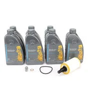 Mercedes Oil Change Kit 5W-40 - Genuine Mercedes / Mann 2761800009.7L
