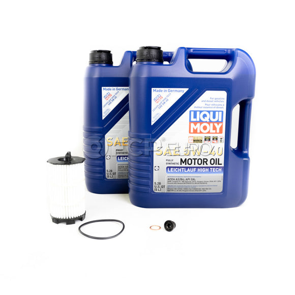 VW Oil Change Kit (5W40) - Liqui Moly KIT-523295
