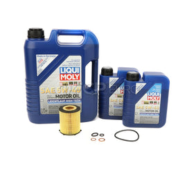 Mercedes Oil Change Kit 5W-40 - Liqui Moly 2701800109.7L