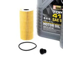 Porsche Engine Oil Change Kit (5W-40) - Liqui Moly/Mahle 718OILKT1-4