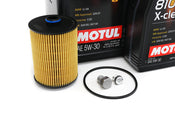Porsche Engine Oil Change Kit (5W-30) - Motul/Hengst 92ABASEOILKT2