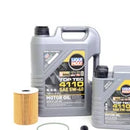 Porsche Engine Oil Change Kit (5W-40) - Liqui Moly/Mahle 992OILKT-2