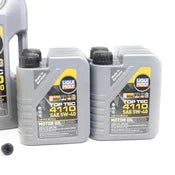 Porsche Engine Oil Change Kit (5W-40) - Liqui Moly/Mahle 992OILKT
