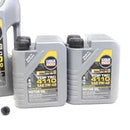 Porsche Engine Oil Change Kit (5W-40) - Liqui Moly/Mahle 992OILKT-3