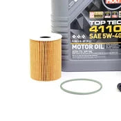 Porsche Engine Oil Change Kit (5W-40) - Liqui Moly/Mahle 992OILKT