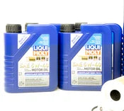 Porsche Engine Oil Change Kit (5W-40) - Liqui Moly/Mahle 9PAOILKT5
