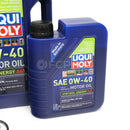 Mercedes Oil Change Kit 0W-40 - Liqui Moly 2761800009.7L-3