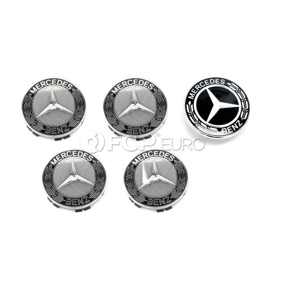 Mercedes Black Emblem Retrofit Kit - Genuine Mercedes 0008173305