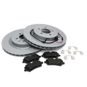 Land Rover Brake Kit - Zimmermann LR033303KT2