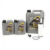 Mercedes M176 Oil Change Kit - Liqui Moly 5W40 Top Tec 4110